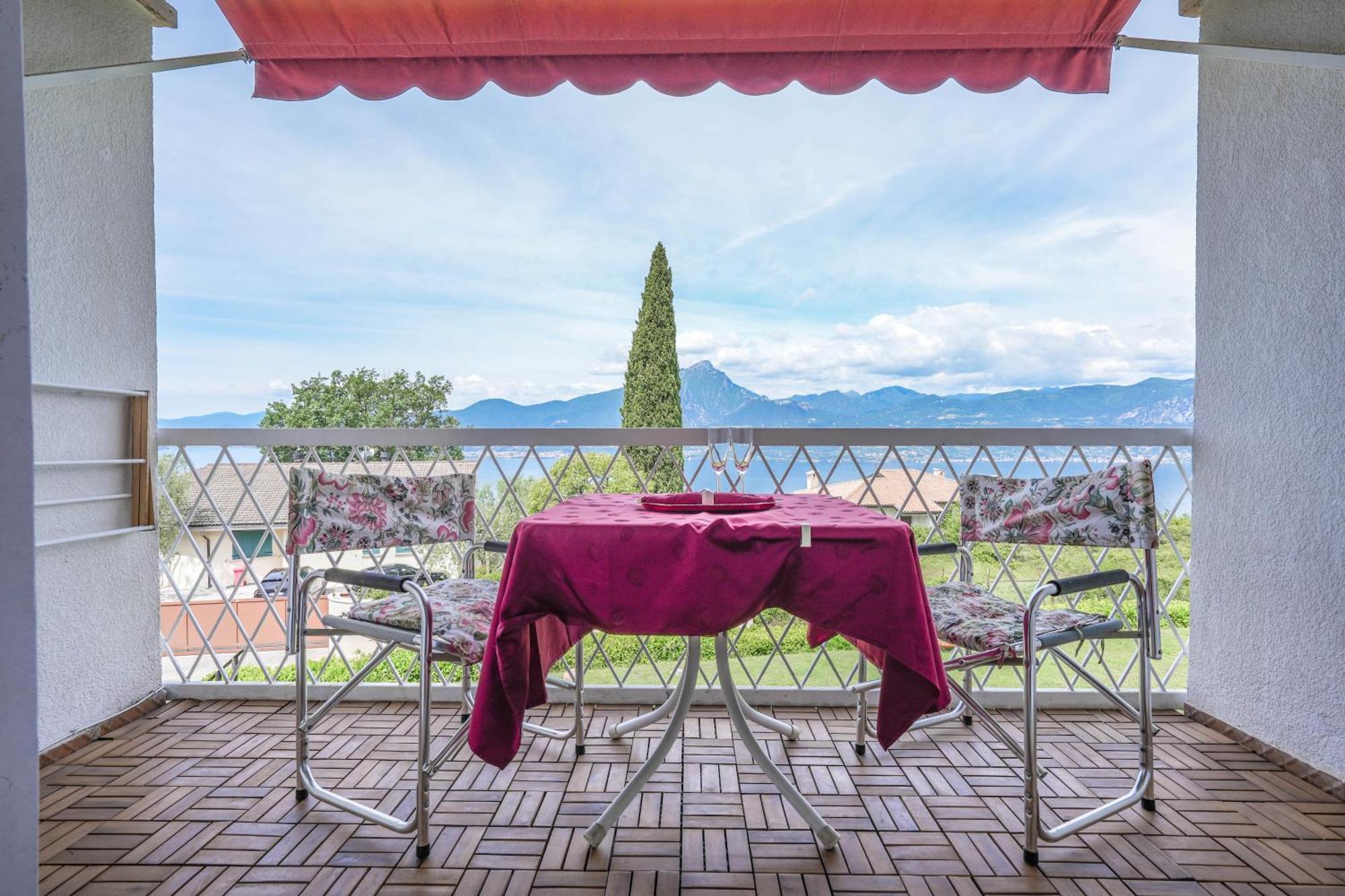 Garda Panoramic House Apartment Албизано Екстериор снимка