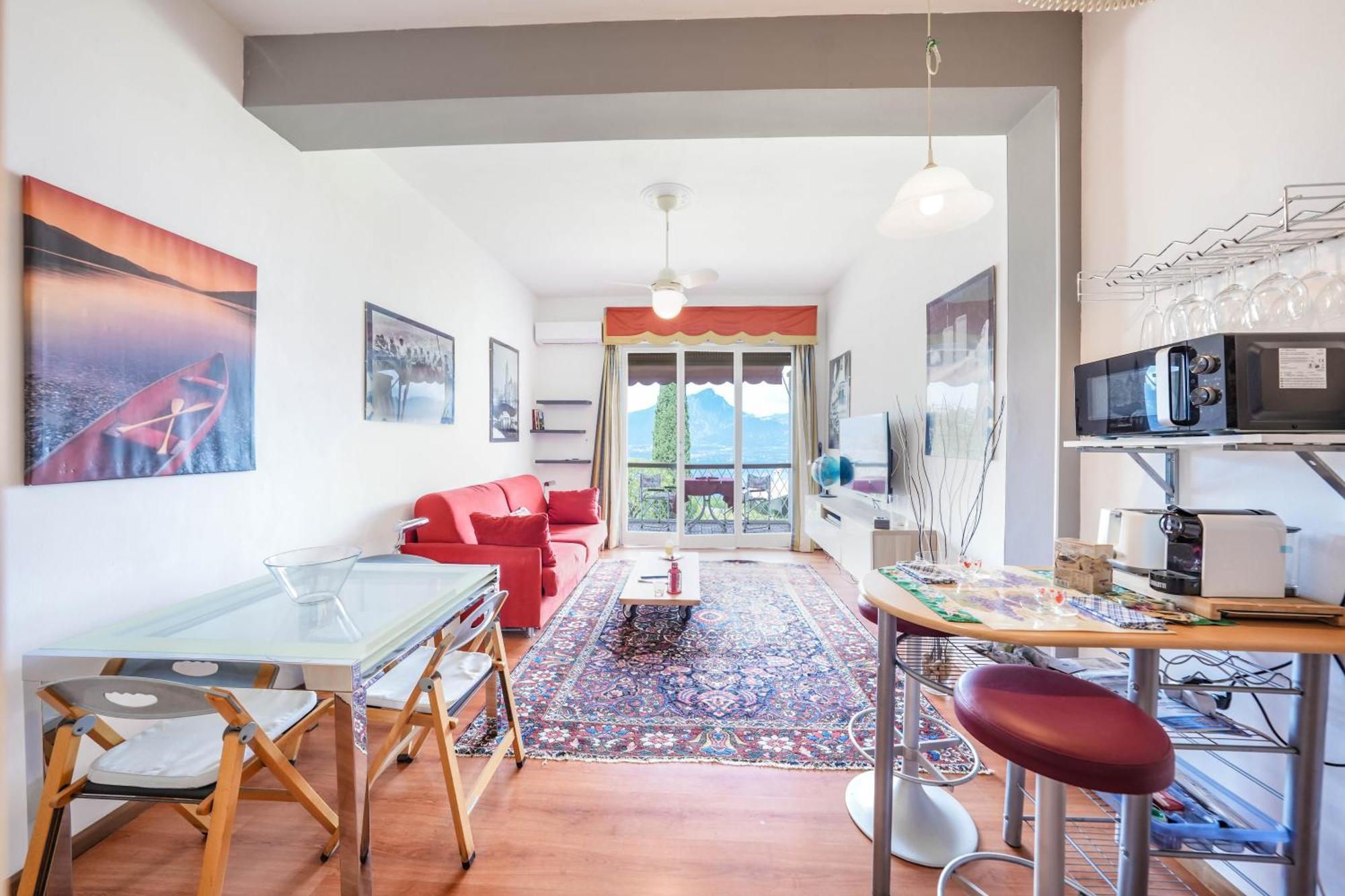 Garda Panoramic House Apartment Албизано Екстериор снимка